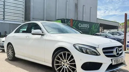 Usado Mercedes C220 AMG line 170 CV (125 kW) 2015 Berlina