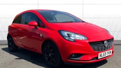 Used Vauxhall Corsa 75 HP (55 kW) 2019 Red Hatchback