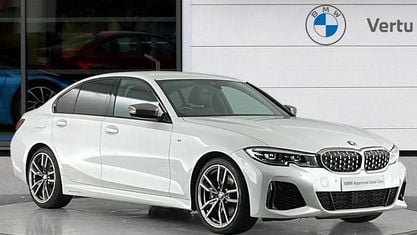 Begagnad BMW M340 Performance 374 HK (275 kW) 2020 Vit Sedan