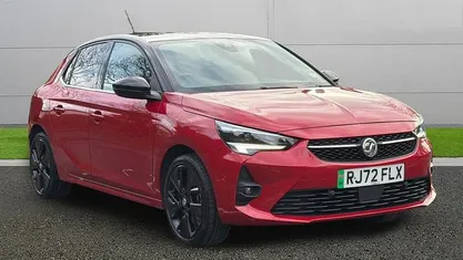 Used Vauxhall Corsa-e Ultimate 100 kW (136 HP) 2023 Red Hatchback