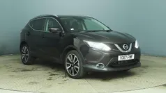 Black Used 2016 Nissan Qashqai Tekna SUV | £10,295 (Fair price)