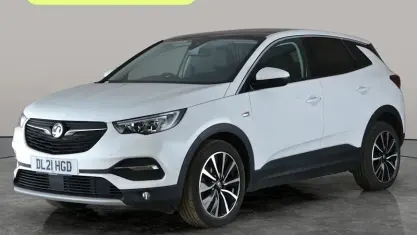 Begagnad Vauxhall Grandland X Elite 131 HK (96 kW) 2021 Vit SUV