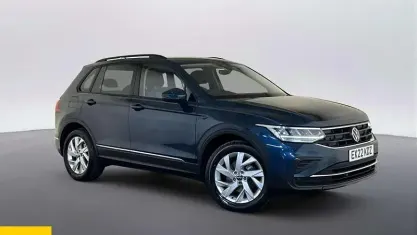 Second-hand VW Tiguan Life 131 CP (96 kW) 2022 Albastru SUV