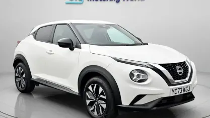 Used Nissan Juke Acenta 114 HP (83 kW) 2023 White SUV