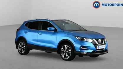 Used Nissan Qashqai N-Connecta 116 HP (85 kW) 2019 Blue SUV
