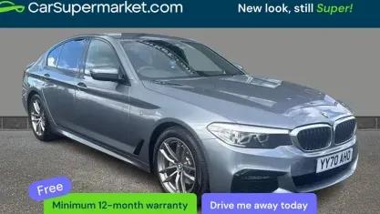 Begagnad BMW 520 M Sport 190 HK (139 kW) 2020 Blå Sedan