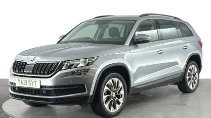 Second-hand Skoda Kodiaq SE Drive 150 CP (110 kW) 2021 Gri SUV
