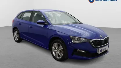 Blue Used 2022 Skoda Scala SE Hatchback | £12,549 (Fair price)