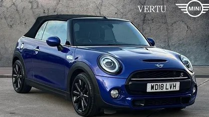 Used Mini Cooper S Cabriolet 192 HP (141 kW) 2018 Blue Cabriolet