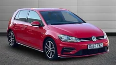 Red Used 2017 VW Golf VII R-line Hatchback | £13,190 (Fair price)