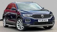 Blue Used 2018 VW T-Roc SEL SUV | £15,920 (Fair price)