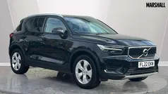 Black Used 2022 Volvo XC40 Momentum SUV | £20,671 (Fair price)