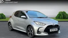 Silver Used 2024 Toyota Yaris Hybrid Design Hatchback | £19,790 (Fair price)