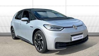 Usado VW ID.3 Pro Performance 150 kW (204 CV) 2021 Plateado Utilitario