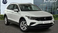 White Used 2022 VW Tiguan Life SUV | £19,341 (Fair price)