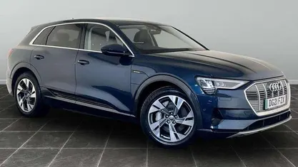 Blue Used 2021 Audi e-tron Sport SUV | £18,495 (Good price)