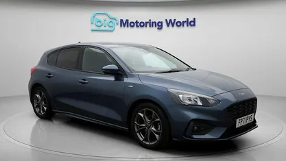 Blue Used 2021 Ford Focus ST-Line Hatchback | £11,500 (Good price)