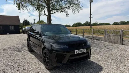 Used Land Rover Range Rover Sport SVR 575 HP (422 kW) 2019 Black SUV
