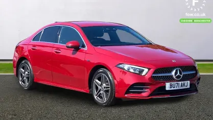 Used Mercedes A250 AMG Line Premium 218 HP (160 kW) 2021 Red Sedan