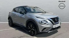 Silver Used 2021 Nissan Juke Tekna+ SUV | £15,135 (Fair price)