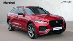 Metallic firenze red Used 2023 Jaguar F-Pace R-Dynamic SUV | £38,383 (Fair price)