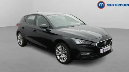 Used Seat Leon SE Dynamic 110 HP (80 kW) 2020 Black Hatchback