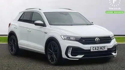 Used VW T-Roc R 300 HP (220 kW) 2021 White SUV