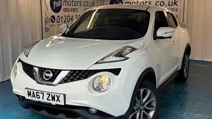White Used 2017 Nissan Juke S SUV | £6,690 (Fair price)