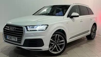 Used 2018 Audi Q7 S-Line SUV | £25,490 (Fair price)