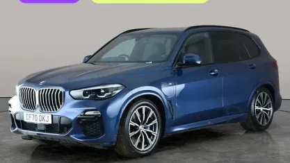 Used BMW X5 M Sport 394 HP (289 kW) 2021 Blue SUV