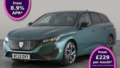 Blue Used 2022 Peugeot 308 Allure Premium Estate | £16,239 (Fair price)