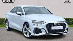 White Used 2022 Audi A3 S-Line Sedan | £22,269 (Fair price)