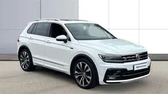 White Used 2018 VW Tiguan R-line SUV | £18,353 (Fair price)