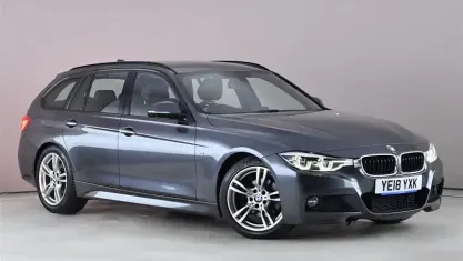 Usado BMW 320 M Sport 190 CV (139 kW) 2018 Gris Familiar