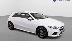 White Used 2021 Mercedes A250 AMG line Hatchback | £18,349 (Fair price)