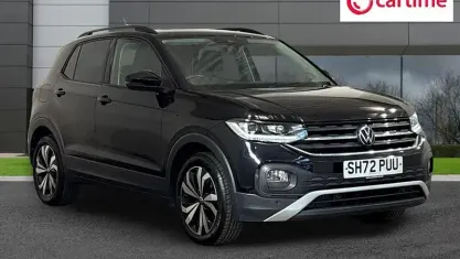 Used VW T-Cross Black Edition 95 HP (69 kW) 2022 Black SUV