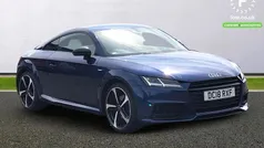 Blue Used 2018 Audi TT Black Edition Coupe | £18,199 (Fair price)