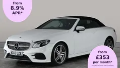 White Used 2019 Mercedes E220 AMG line Cabriolet | £21,523 (Fair price)