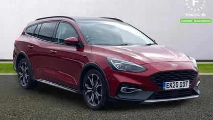 Used Ford Focus Active X 120 HP (88 kW) 2020 Red Estate