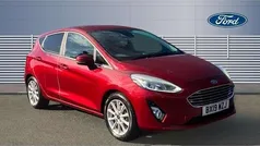 Red Used 2019 Ford Fiesta Titanium Hatchback | £8,251 (Fair price)