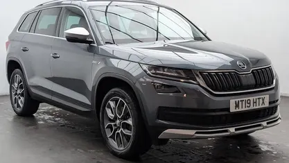Used Skoda Kodiaq Scout 4x4 150 HP (110 kW) 2019 Grey SUV