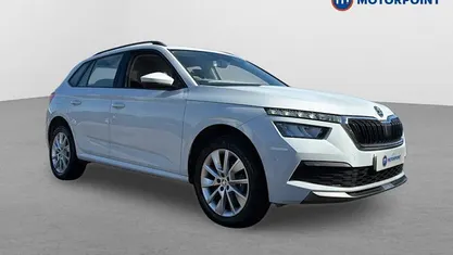 Used Skoda Kamiq SE 116 HP (85 kW) 2020 White SUV