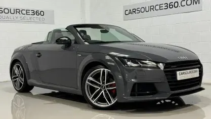 Used Audi TT Roadster Black Edition 230 HP (169 kW) 2017 Grey Cabriolet