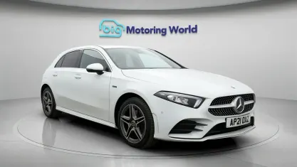 Used Mercedes A250 Executive 259 HP (190 kW) 2021 White Hatchback