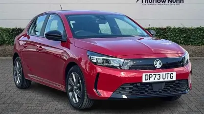 Used Vauxhall Corsa Design Edition 75 HP (55 kW) 2023 Red Hatchback