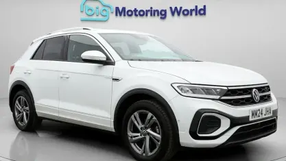 Used VW T-Roc R-line 150 HP (110 kW) 2024 White SUV
