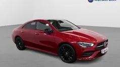 Red Used 2022 Mercedes CLA250e AMG Line Premium Plus Sedan | £26,249 (Fair price)