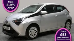 Silver Used 2019 Toyota Aygo X-play Hatchback | £7,753 (Fair price)