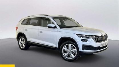 Second-hand Skoda Kodiaq SE L 150 CP (110 kW) 2021 Alb SUV