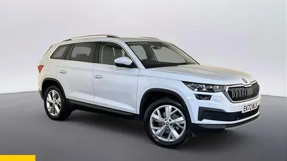 Used Skoda Kodiaq SE L 150 HP (110 kW) 2021 White SUV